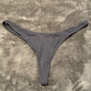 Skims Swim Thong Gunmetal